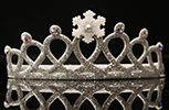 Snowflake Benefit Pageant Baby Tiara Headband